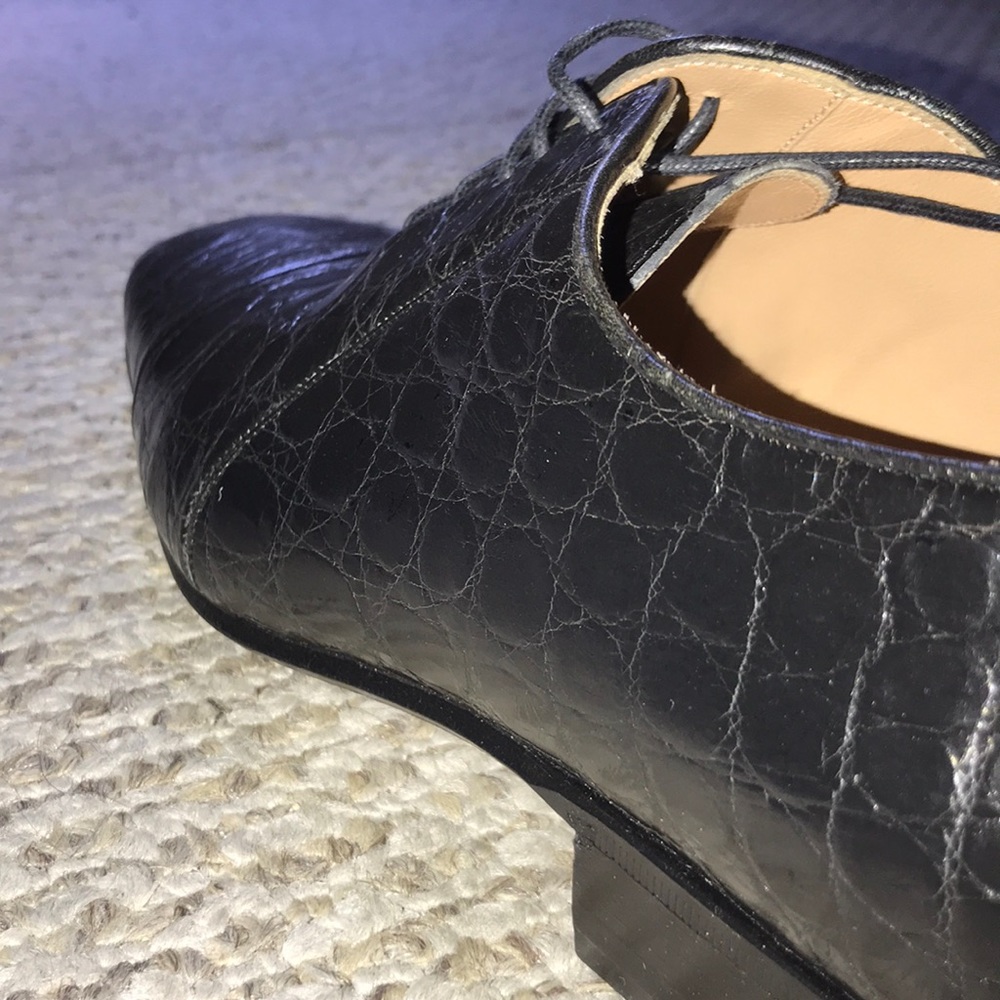 Genuine Crocodile Dress Shoe! 🐊😀